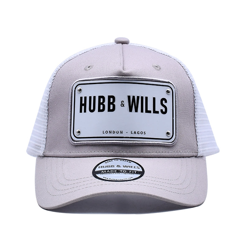 Aluminium Patch Hat - Beige