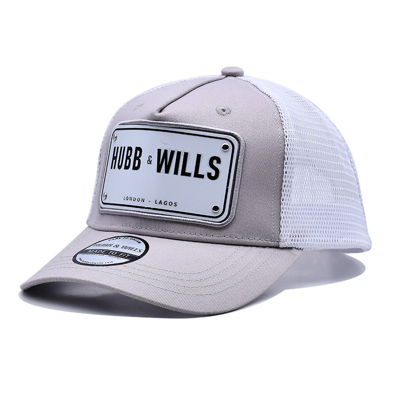 Aluminium Patch Hat - Beige