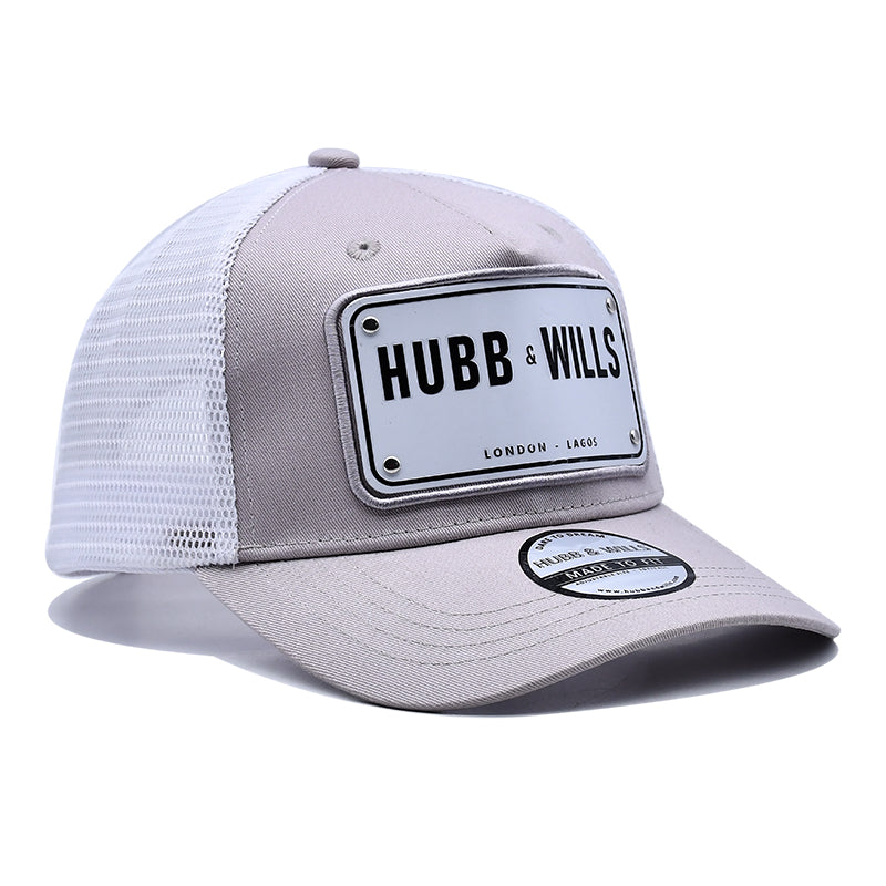 Aluminium Patch Hat - Beige