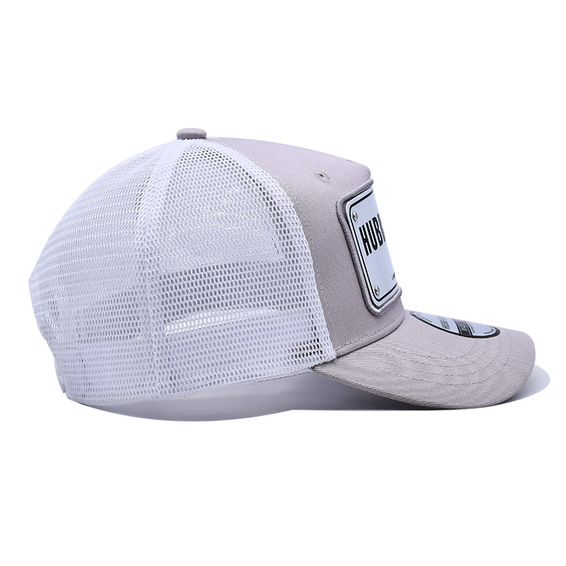 Aluminium Patch Hat - Beige