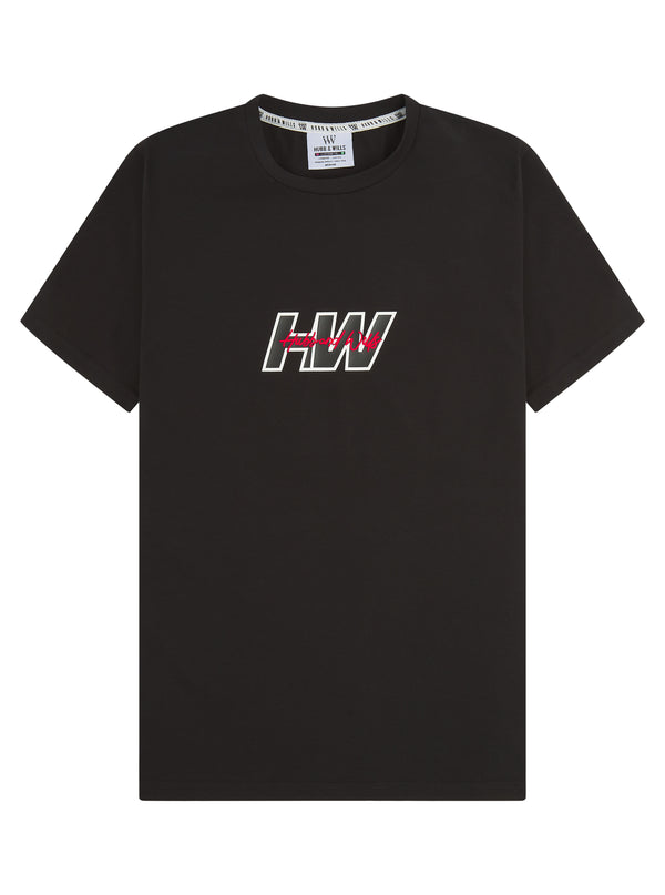 Signature Block Tee - Black