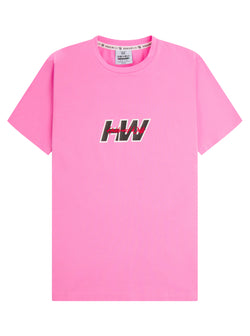 Signature Block Tee - Pink