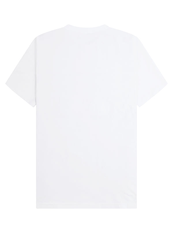 Signature Block Tee - White