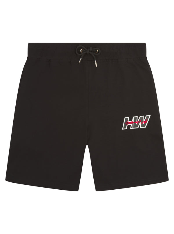 Signature Block Shorts - Black