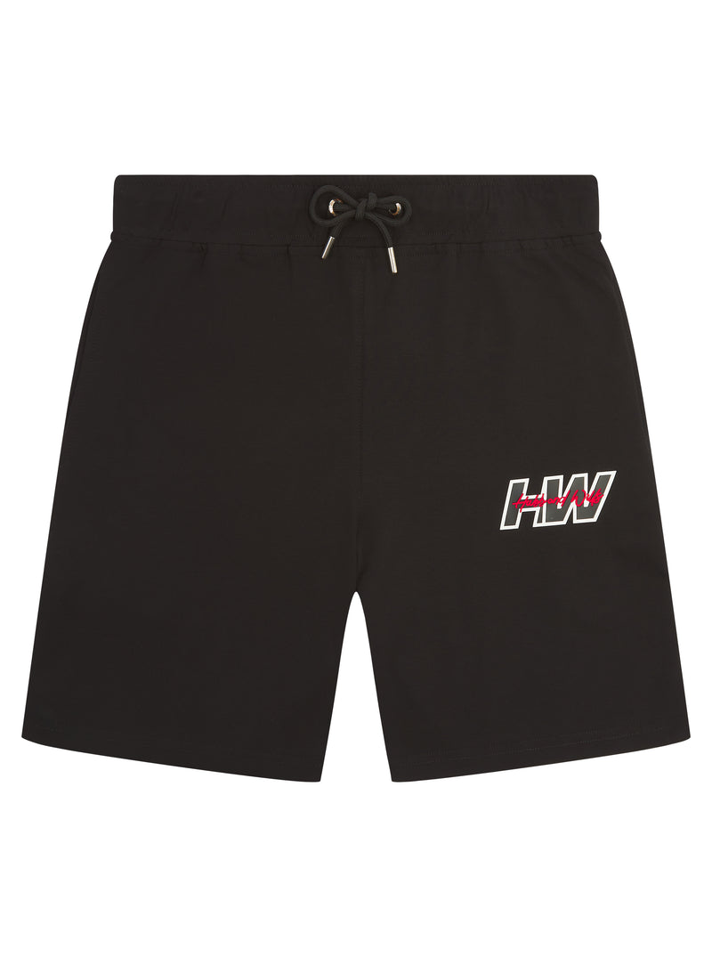 Signature Block Shorts - Black