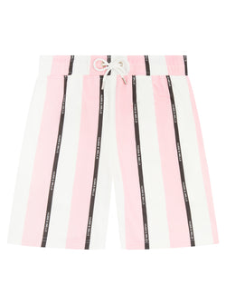 Stripe Print Short - Pink