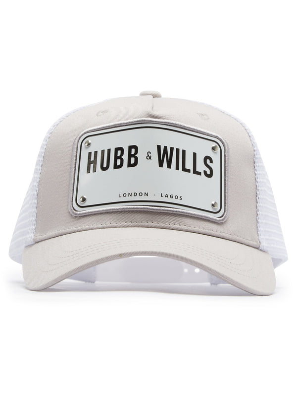 Aluminium Patch Hat - Beige