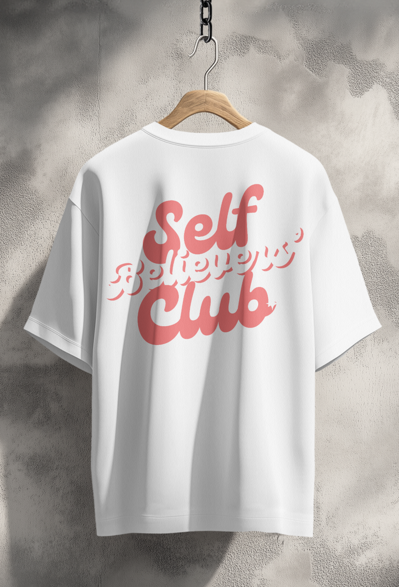Hubb and Wills Self Believers' Club Tee – White