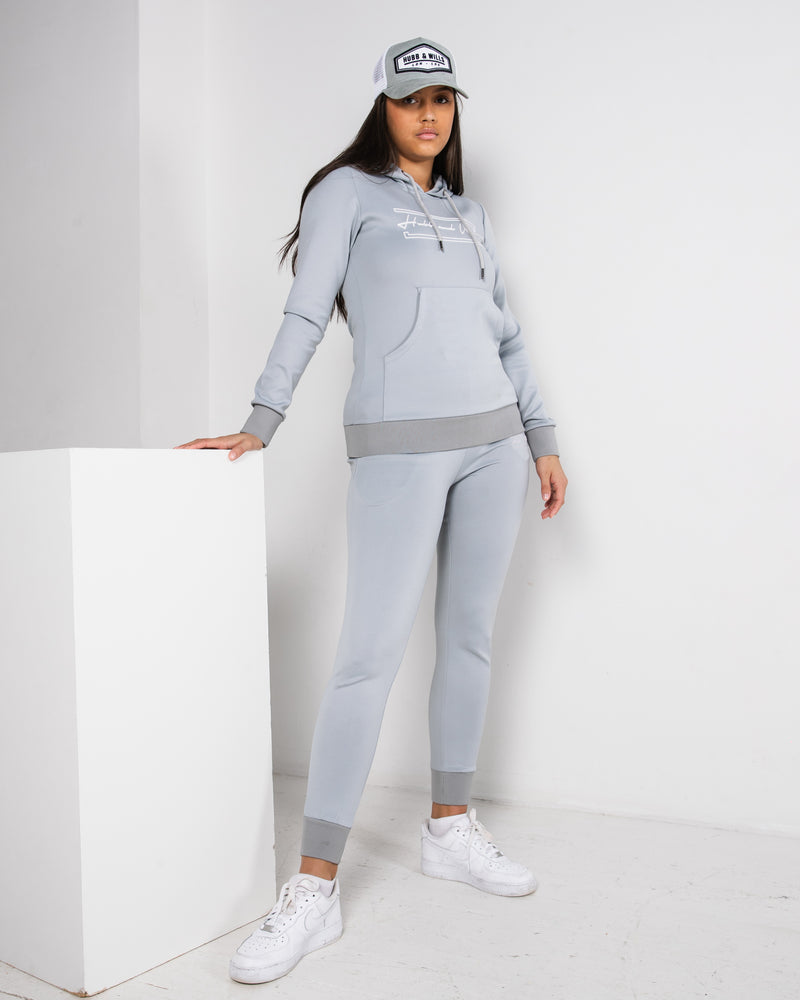 Hubb & Wills For Her Scripto Grey Joggers