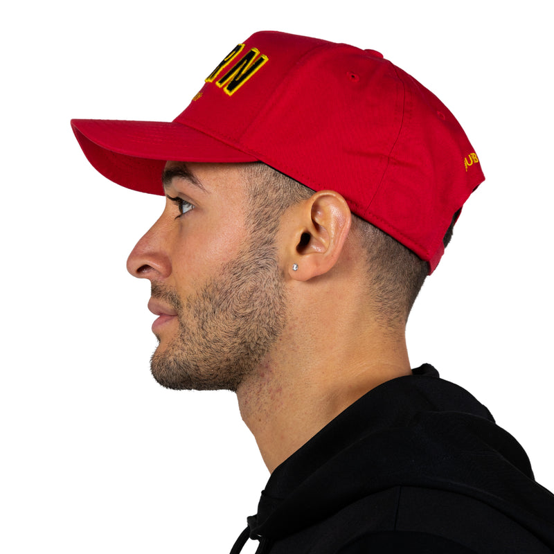 Red and Yellow Cap