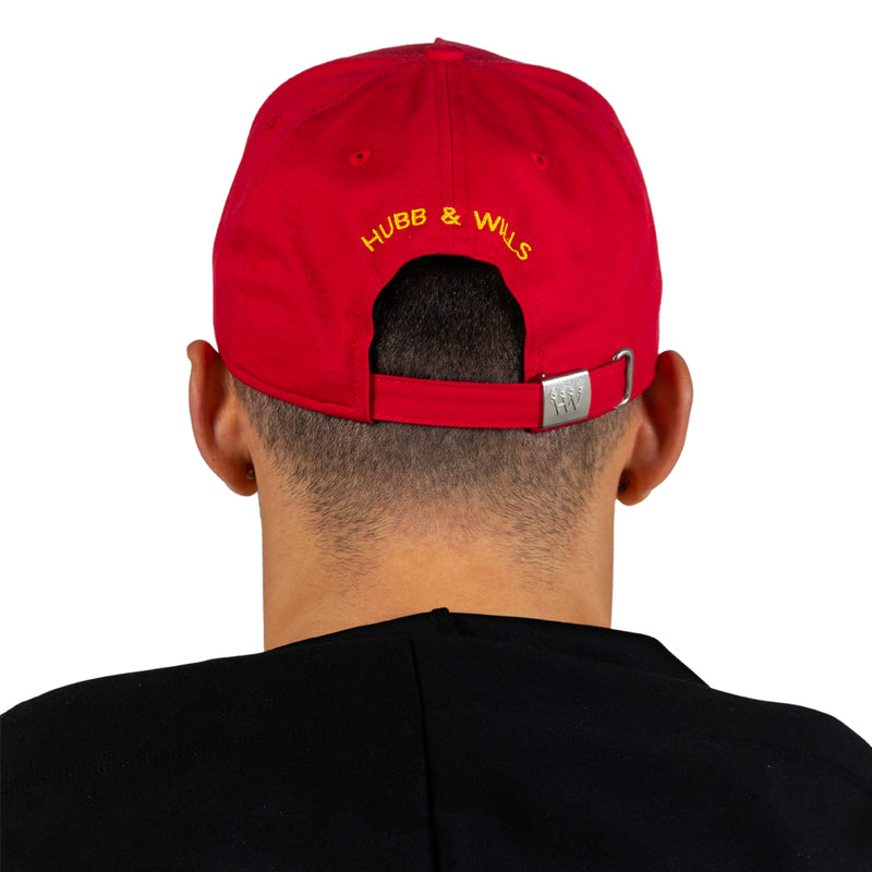 Red and Yellow Cap