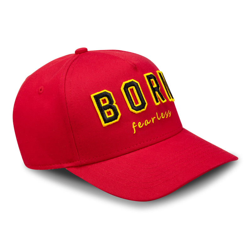 Red and Yellow Cap