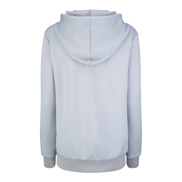 Hubb & Wills For Her  Scripto Grey Hoodie
