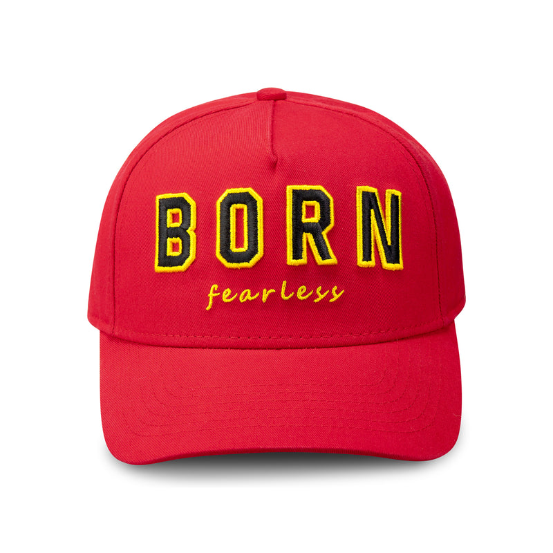 Red and Yellow Cap