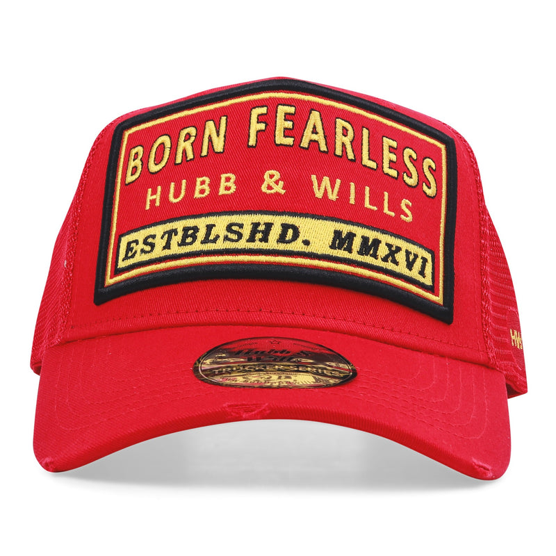 Red and Gold Cap