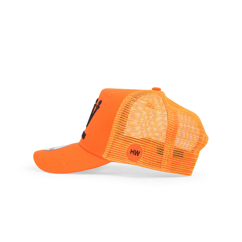 Orange/Black Trucker Hat
