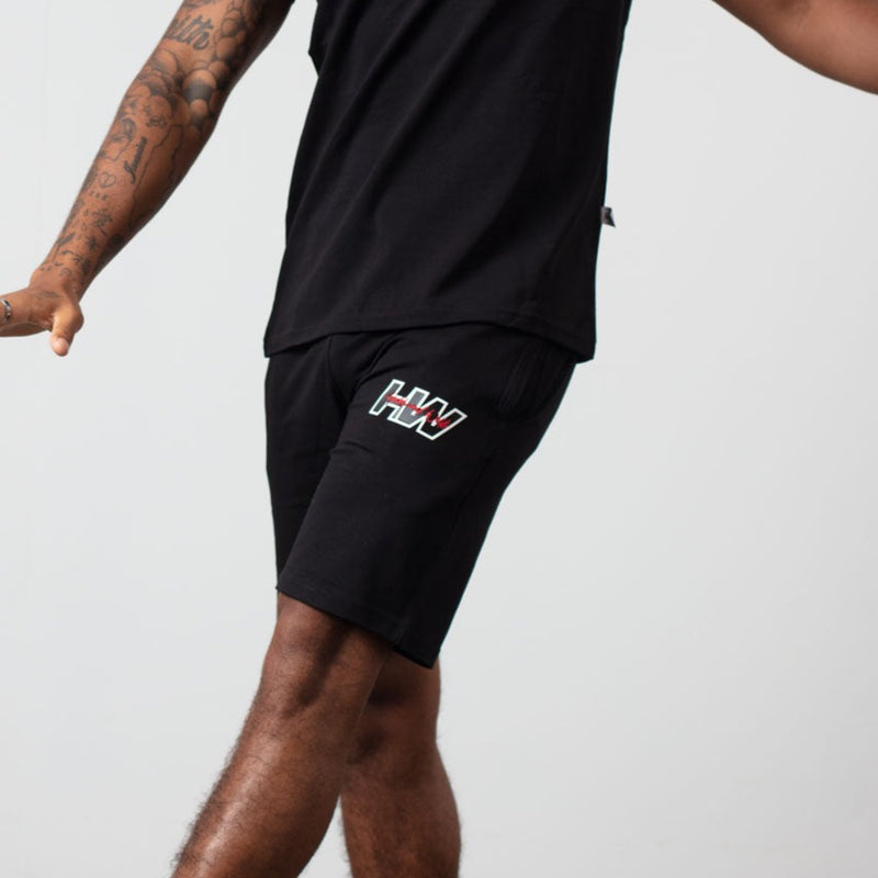 Signature Block Shorts - Black